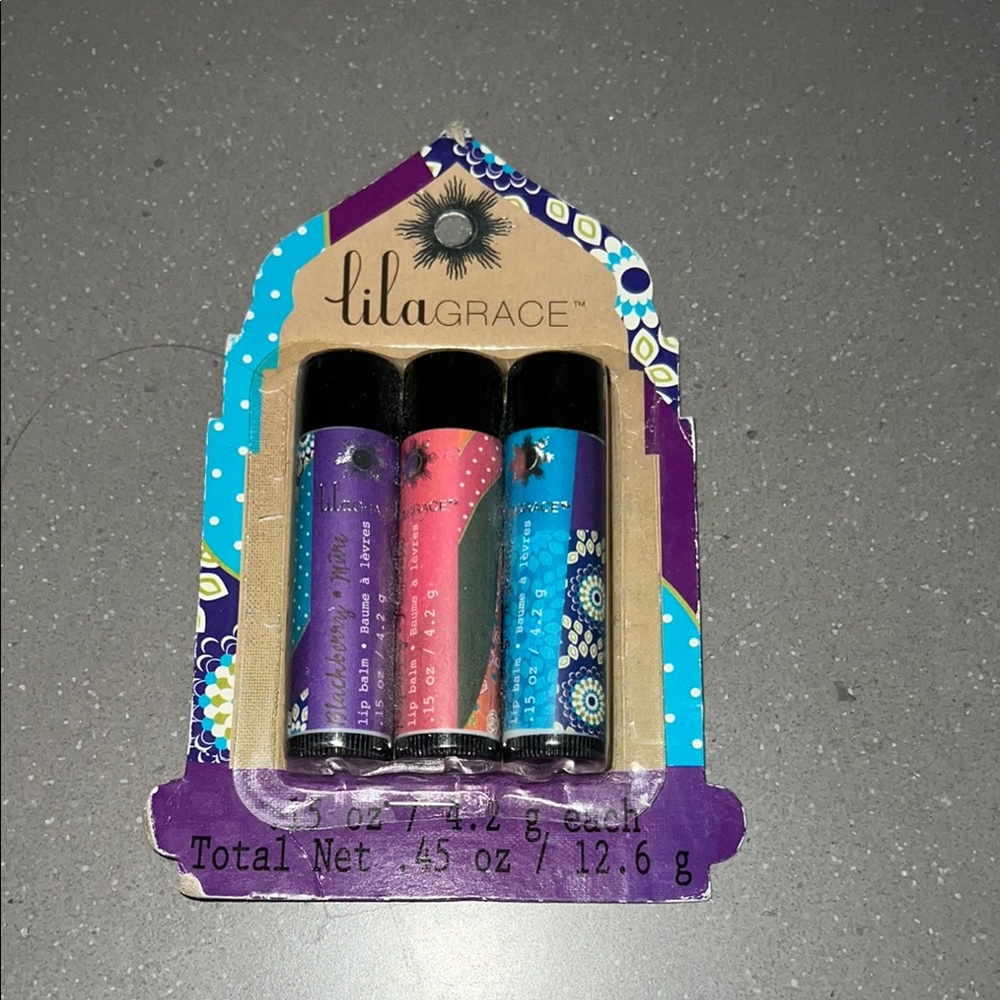 Lila Grace Lip Balm Trio
